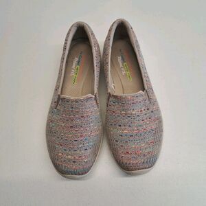 Skechers Relax Fit Slip-On Women's 8 Multicolor Sneakers